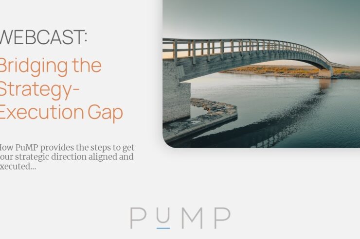 PuMP Webcast strategy execution gap